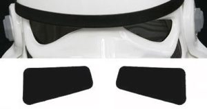 Stormtrooper Helmet Lenses - Grey Film