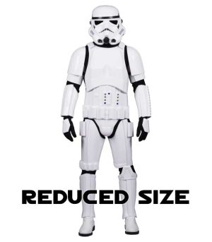 Star Wars Stormtrooper Costume Armour – Fully Strapped with Soft Parts – Ready to Wear – REDUCED SIZE