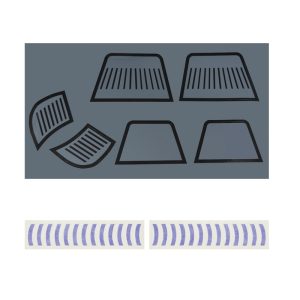 Stormtrooper Armour Replacement Helmet Decals Full Set - Original Stormtrooper Armour Part