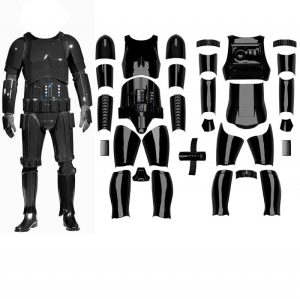 Star Wars Shadowtrooper Armour Costume – Fully Strapped – Ready to Wear – No Helmet - No Accessories