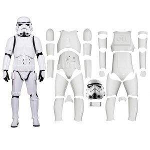 Star Wars Stormtrooper Armour Costume with Helmet – Fully Strapped – Ready to Wear – No Accessories