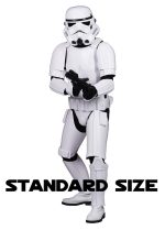 Star Wars Stormtrooper Costume Armour, Complete Package with Helmet and Accessories, Ready to Wear, STANDARD SIZE