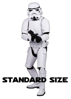 Star Wars Stormtrooper Costume Armour, Complete Package with Helmet and Accessories, Ready to Wear, STANDARD SIZE