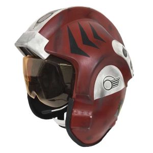 Star Wars X-Wing Pilot Helmet - Replica Red Four - Weathered