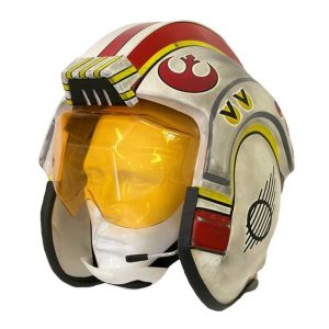Star Wars X-Wing Pilot Helmet - Replica Luke Skywalker Red Five - Weathered