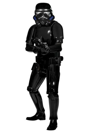 Star Wars Shadowtrooper Costume Armour, Complete Package with Helmet and Accessories, Ready to Wear